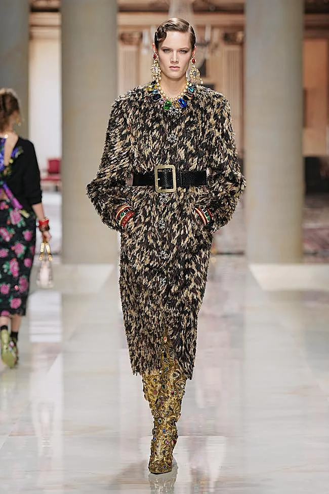 Look by Dolce & Gabbana during Milan Fashion Week.
