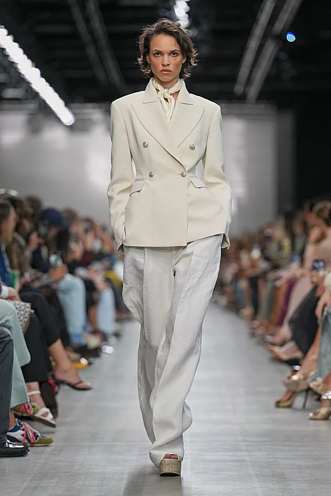 Look by Ermanno Scervino during Milan Fashion Week.