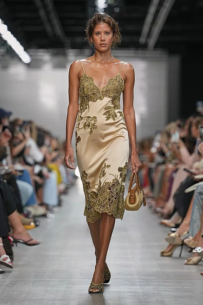Look by Ermanno Scervino during Milan Fashion Week.