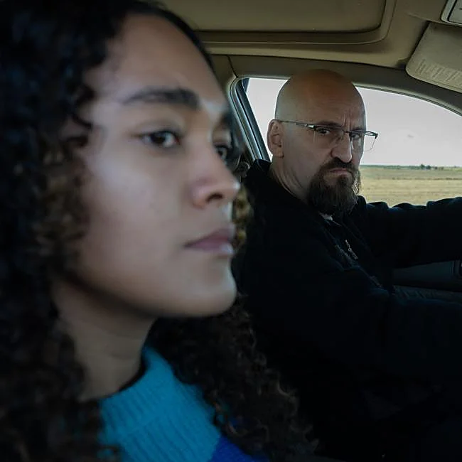 Valentina Vidal and Raúl Arévalo in an image from the series The Castle.