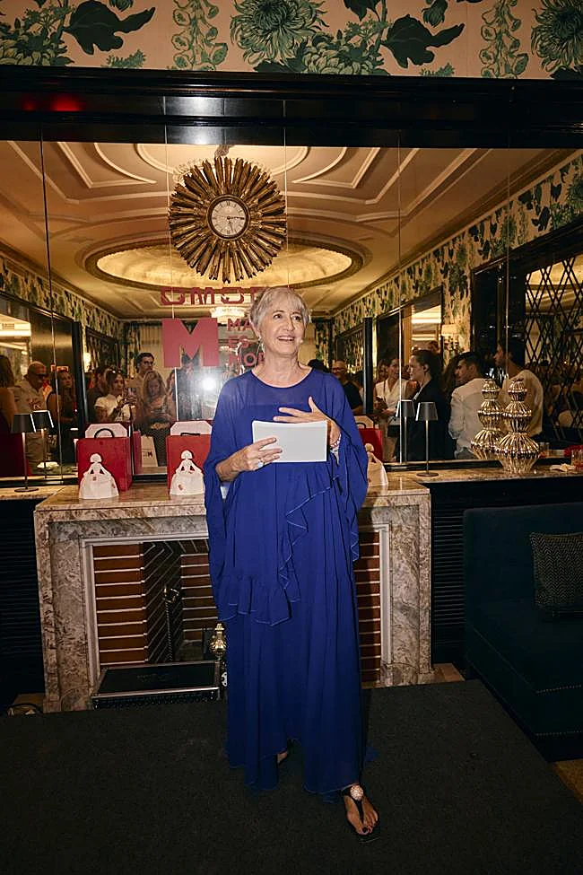 Pepa Bueno, Executive Director of ACME, at the Toast in Honor of Spanish Fashion by Glo™*