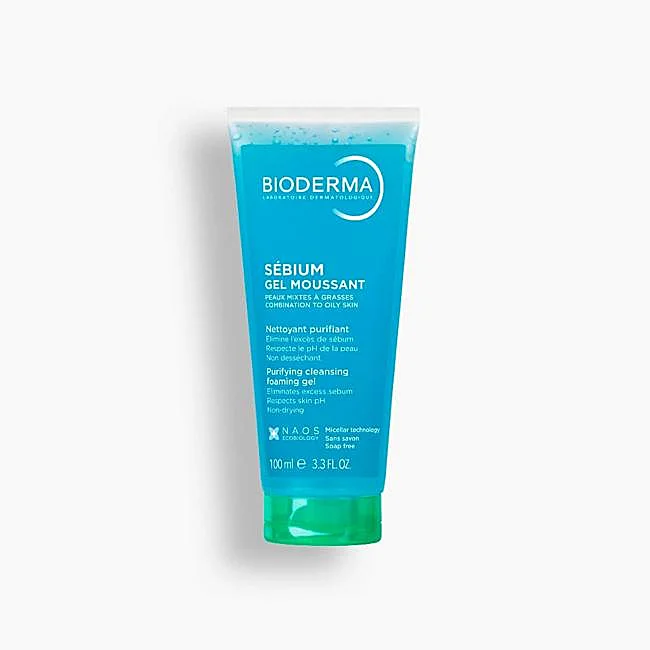 Bioderma Sébium Gel Moussant.