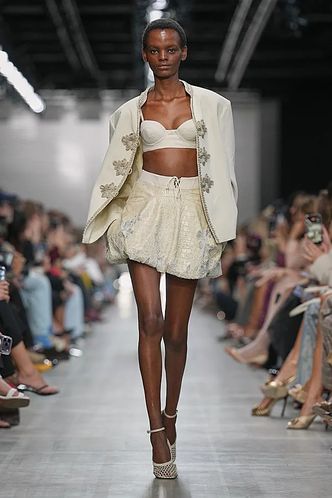 Look by Ermanno Scervino during Milan Fashion Week.