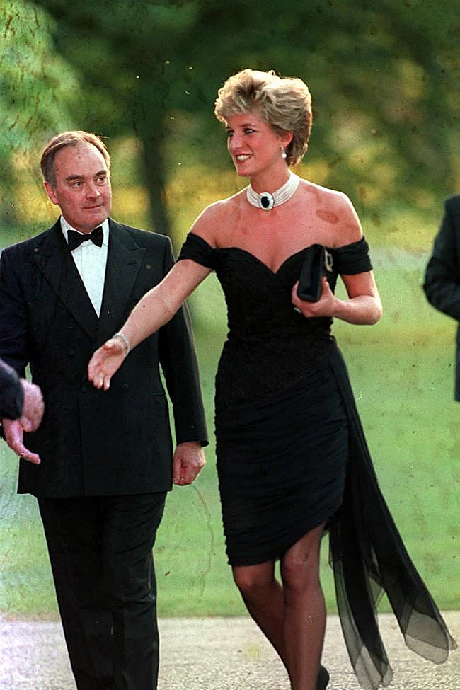 Diana de Gales con el revenge dress.