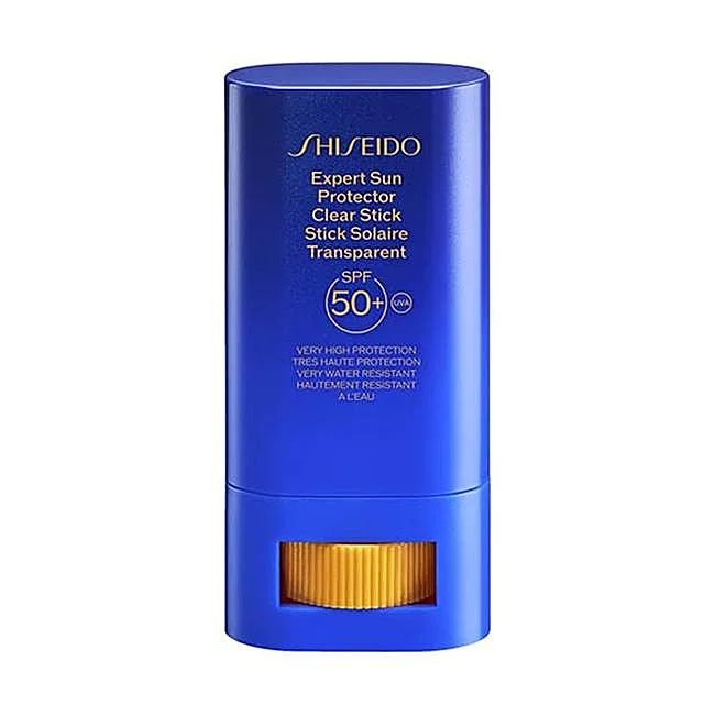 Shiseido Clear Stick UV Protector SPF 50+.