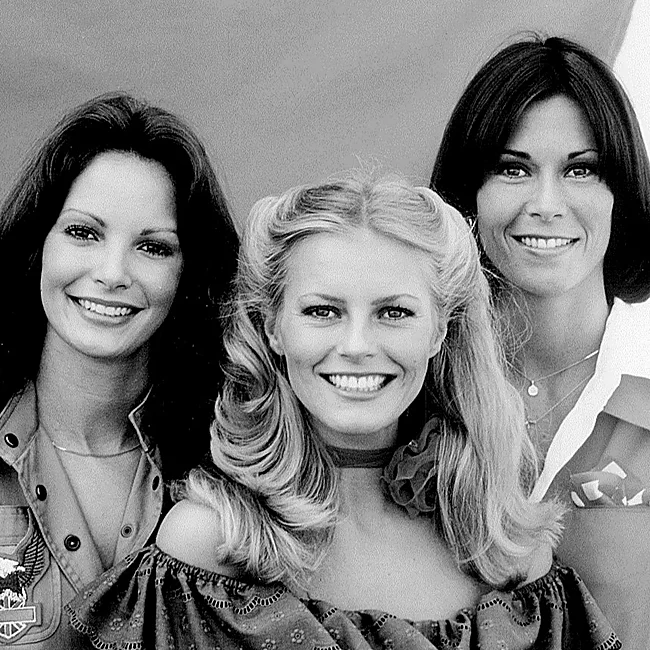 Jaclyn Smith, Cheryl Ladd y Kate Jackson, en Los Ángeles de Charlie.
