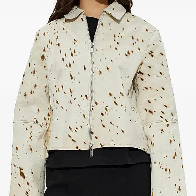 Samsoe Samsoe deer print jacket, 413 euros.