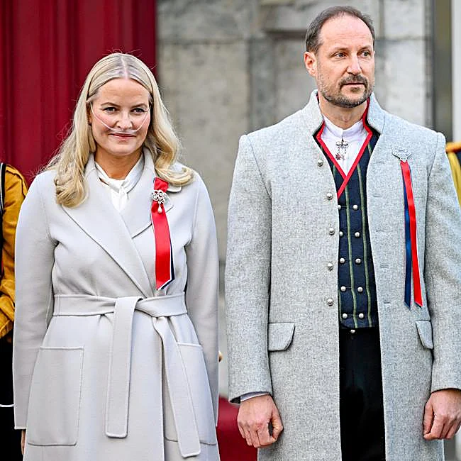 Mette-Marit y Haakon de Noruega en una imagen de archivo