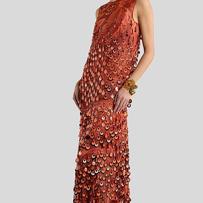 Dress with sequins by Etro, €4,120.