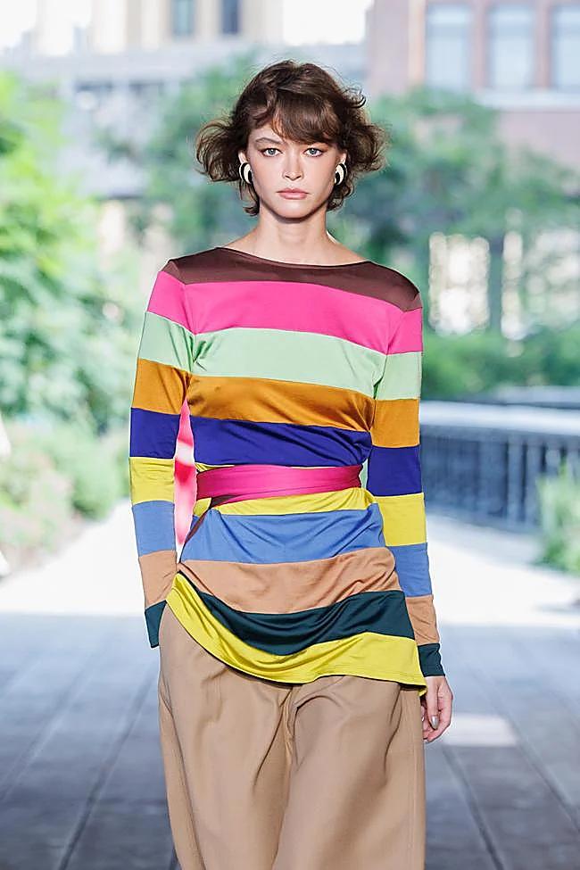 Desfile de la nueva colección de primavera-verano 2027 de Diane Von Furstenberg.
