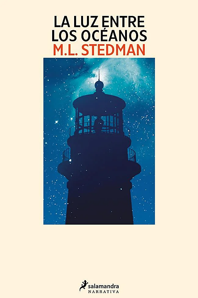 Portada de La luz entre los océanos, la novela de M. L. Stedman.