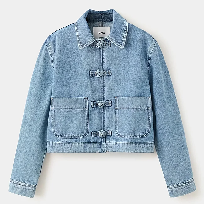 Chaqueta vaquera de Mango (39,99 euros)