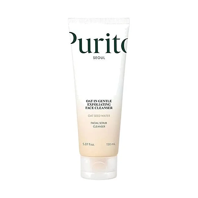 Purito Oat In Gentle Exfoliating Face Cleanser.