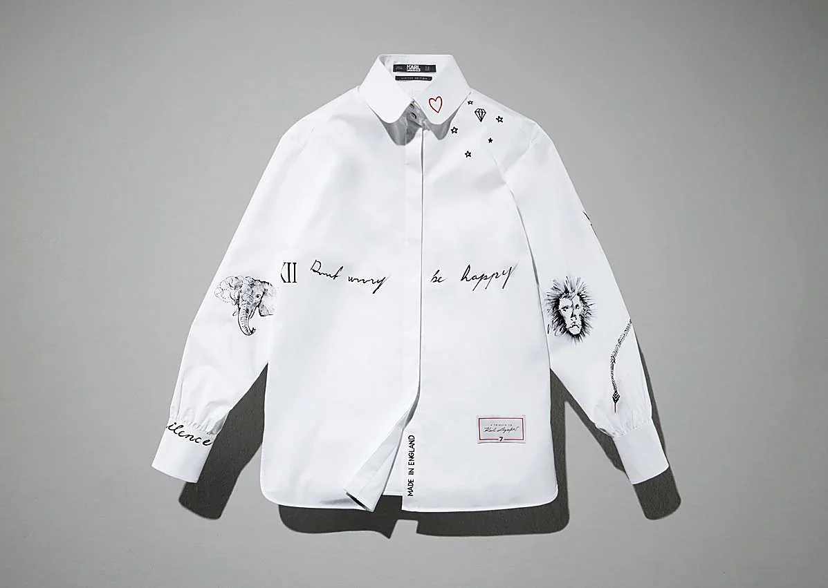 Imagen secundaria 1 - Camisetas customizadas por otras personalidades del mundo de la moda. 
