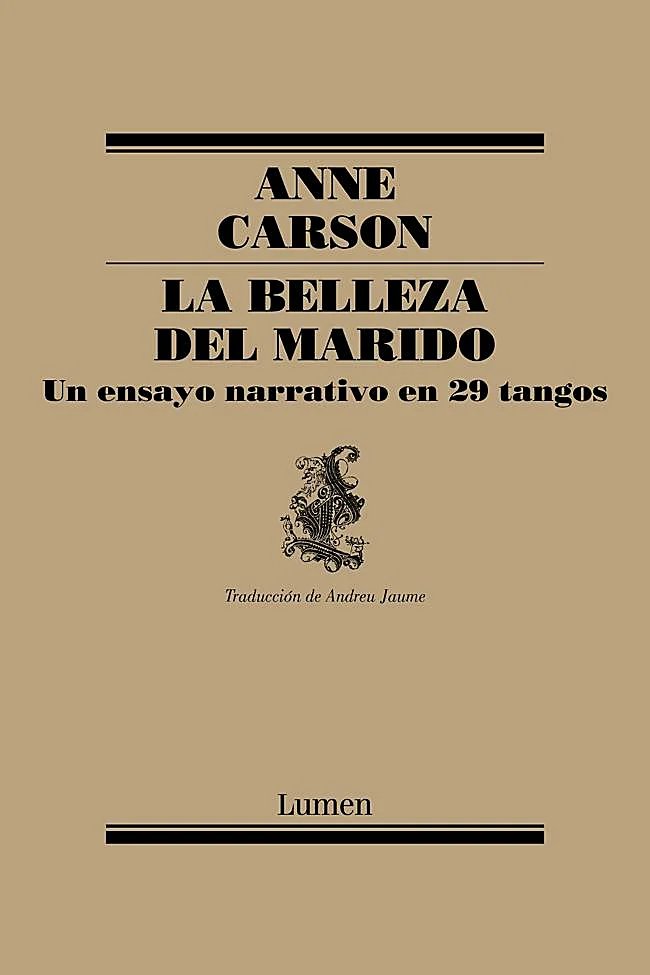 Portada de Eros dulce y amargo, de Anne Carson