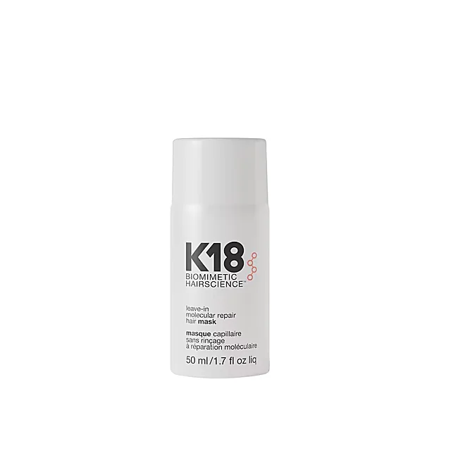Leave-In Molecular Repair Hair Mask by K18.
