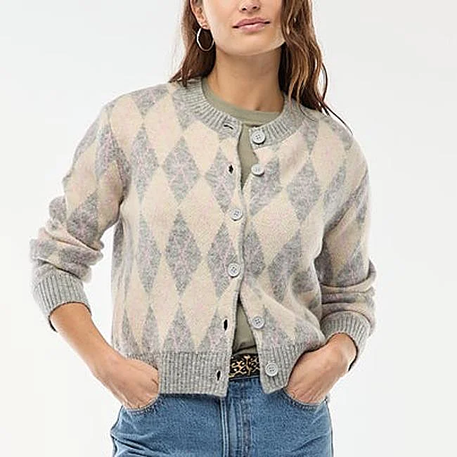 Cárdigan estampado de Kiabi, 22 euros.