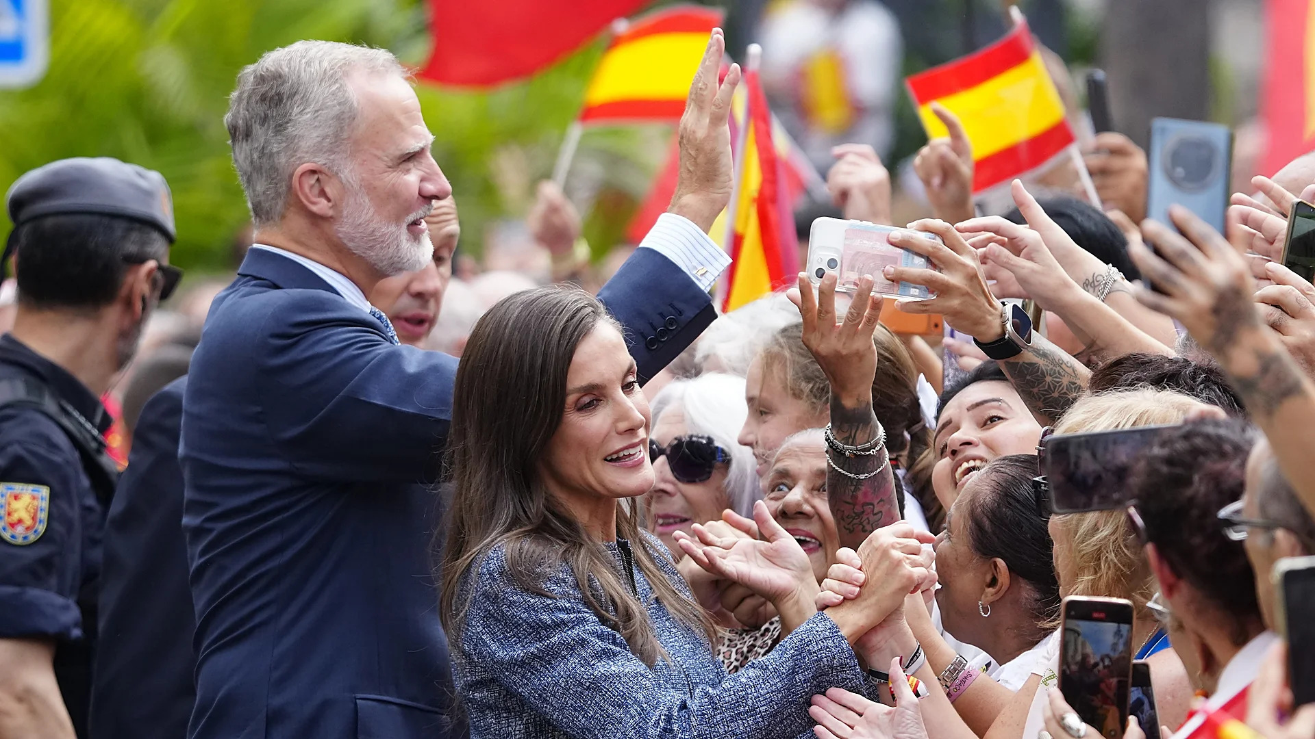Historic Arrival of King Felipe VI and Queen Letizia in Ceuta