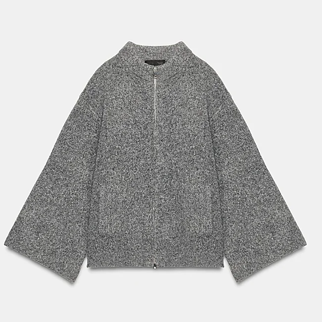 Gray Zara Jacket (39.95 euros)