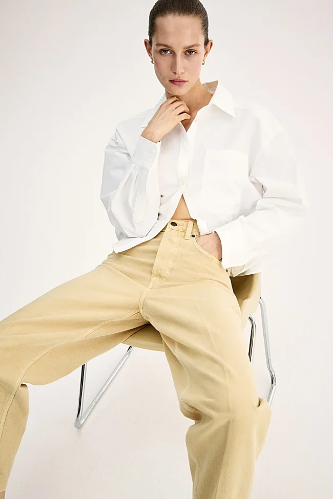 Pantalones amarillos de H&M (34,99 euros)