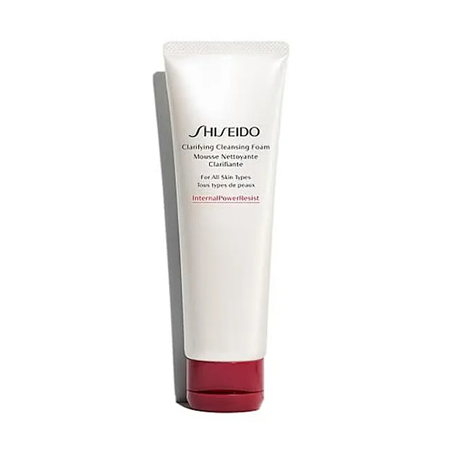 Gentle Shiseido Cleansing Foam cleanser.