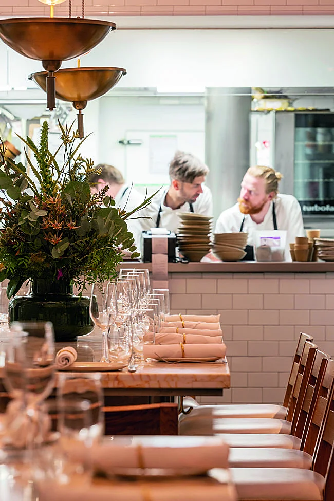 Vista de Nopi, uno de los restaurantes de Yotam Ottolenghi en Londres.