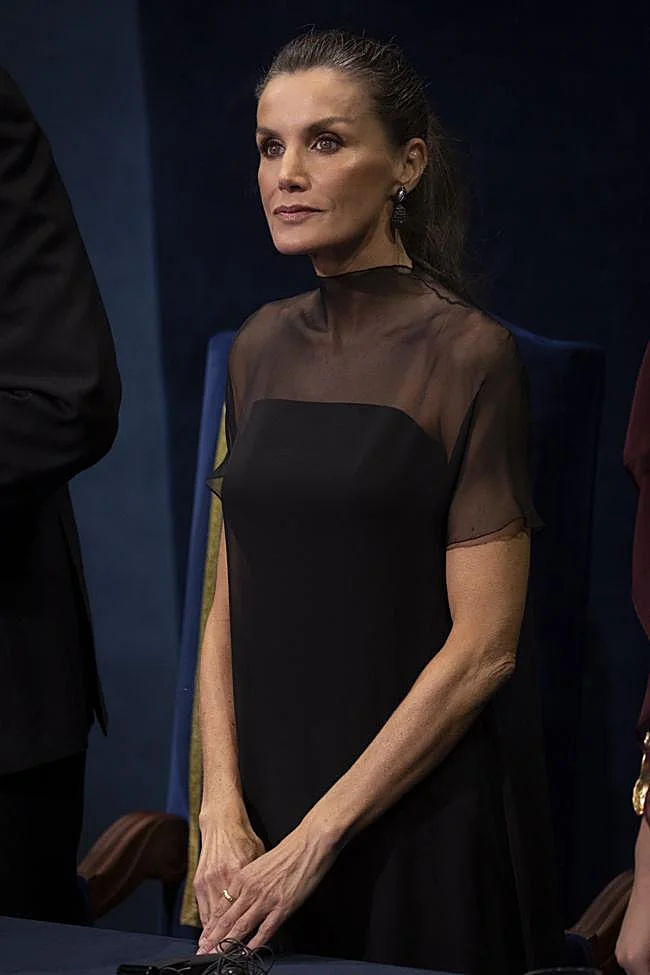 La reina Letizia en la entrega de los Premios Princesa de Asturias en 2025.