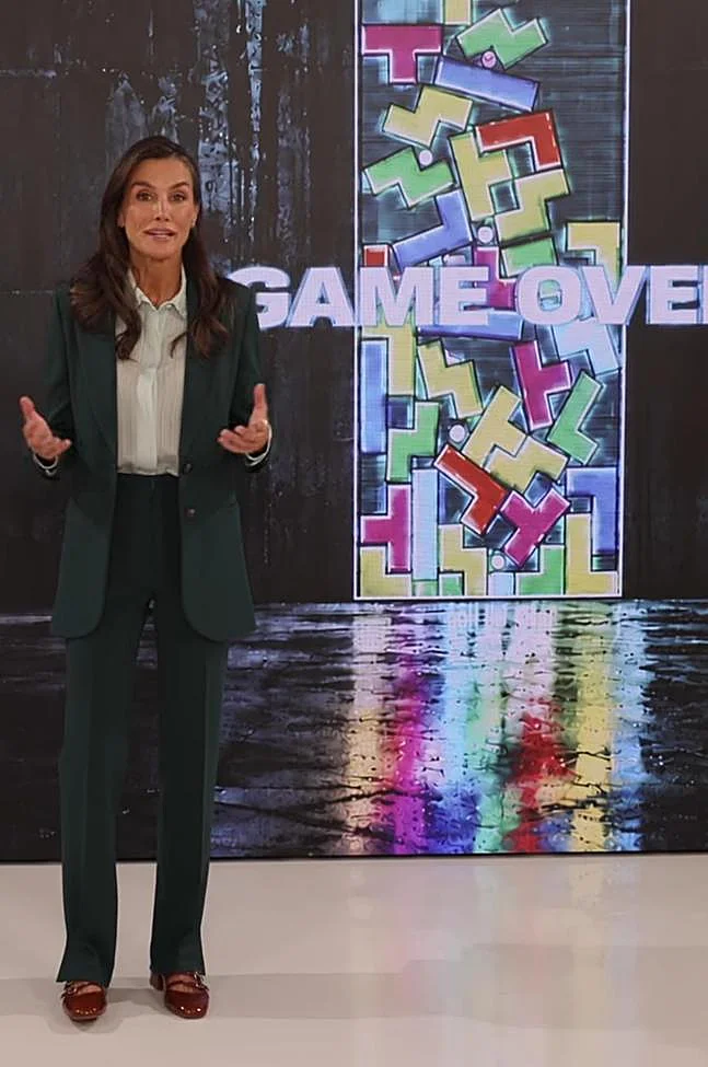 Doña Letizia ha pronunciado unas palabras en un plató.