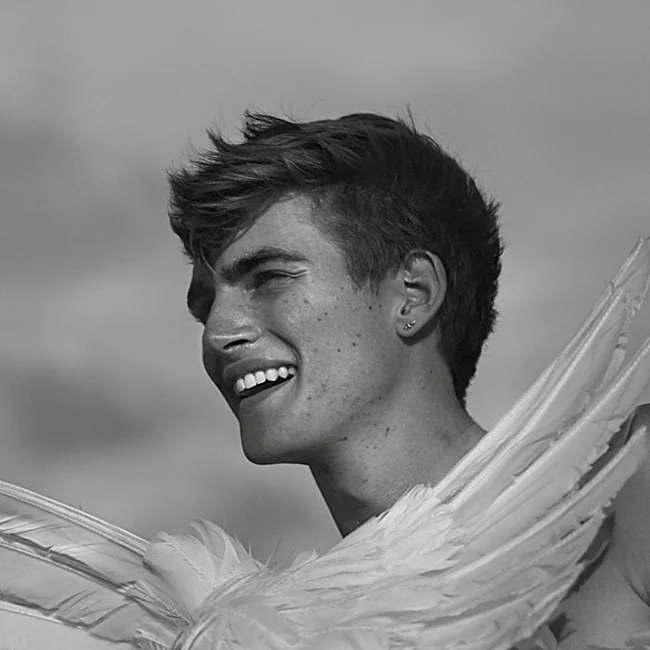 La imagen de Presley Gerber compartida por su madre en su post de despedida.