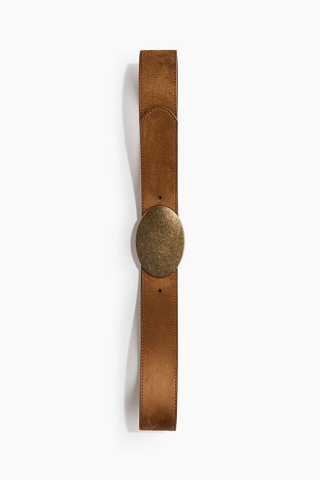 Cinturón de hebilla de H&M, 13,99 euros.