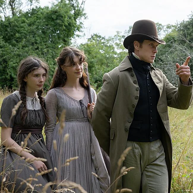 Bodhi Rae Breathnach, Daisy Edgar-Jones and George McKay in an image from Sense and Sensibility.