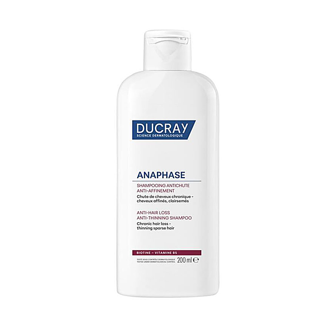Ducray Anaphase Anti-Hair Loss and Anti-Thinning Shampoo.