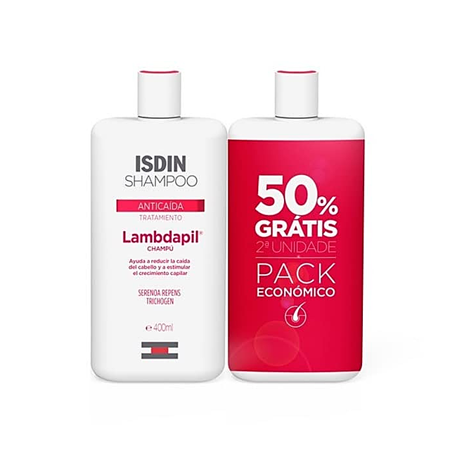 Isdin Lambdapil Anti-Hair-Loss Shampoo.