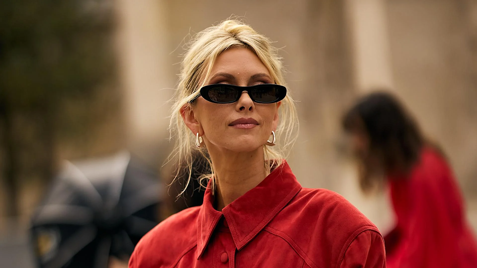 Why the Red Jacket Is the Best Piece to Pair with Jeans