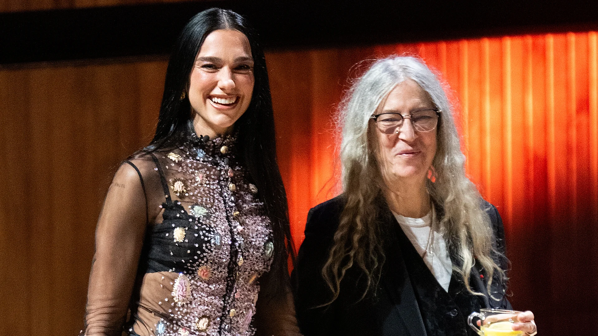 Dua Lipa’s Emotional Interview with Patti Smith at the London Literary Festival