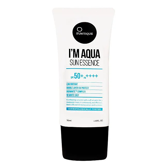 Suntique I'm Aqua Sun Essence SPF50+.
