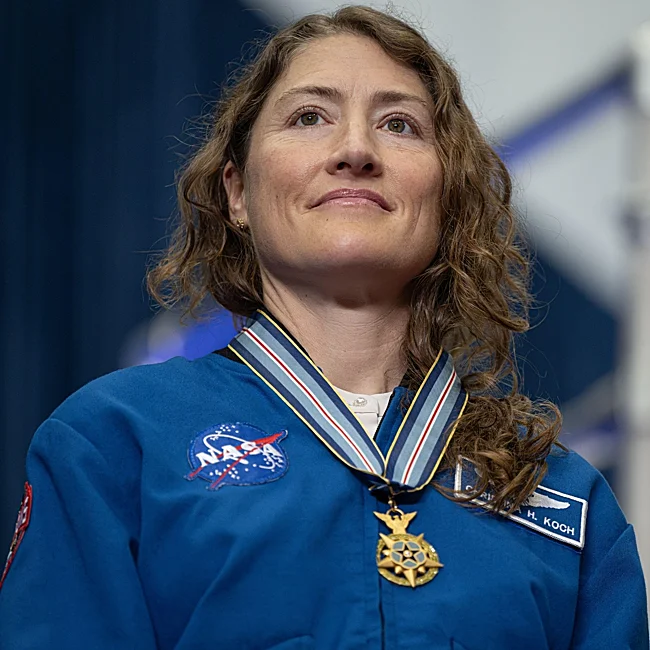 La astronuata Christina Koch.