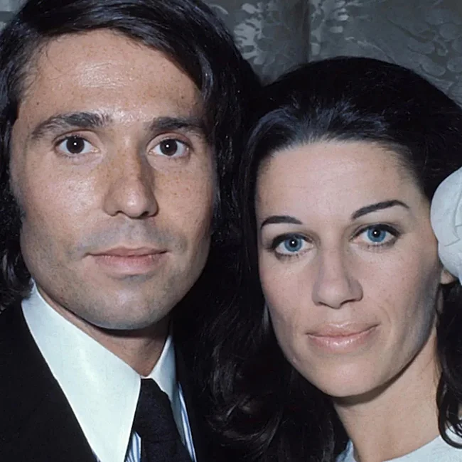 Raphael and Natalia Figueroa, on their wedding day in Venice, in 1972.