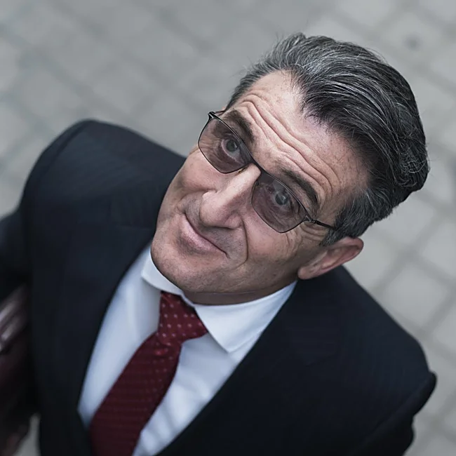 Luis Zahera en la película Colisión.
