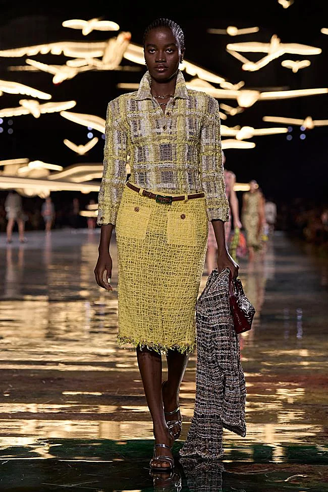Rachel Ojuromi en el desfile Ready to Wear Primavera Verano 2027 de Chanel