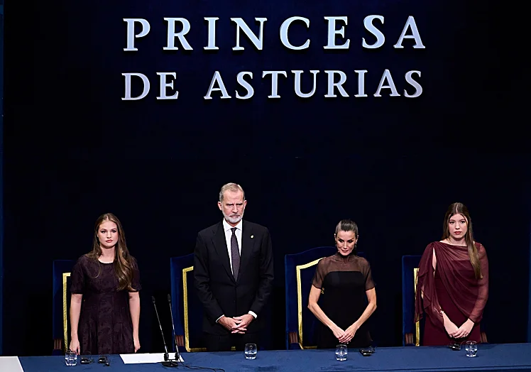 La Familia Real, en los Premios Princesa de Asturias 2025.