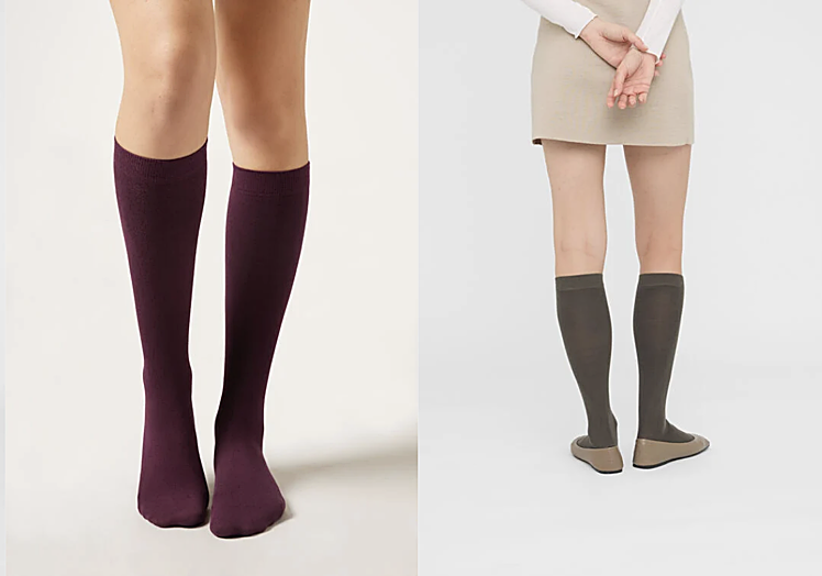 Los calecetines de lo nuevo de Calzedonia.