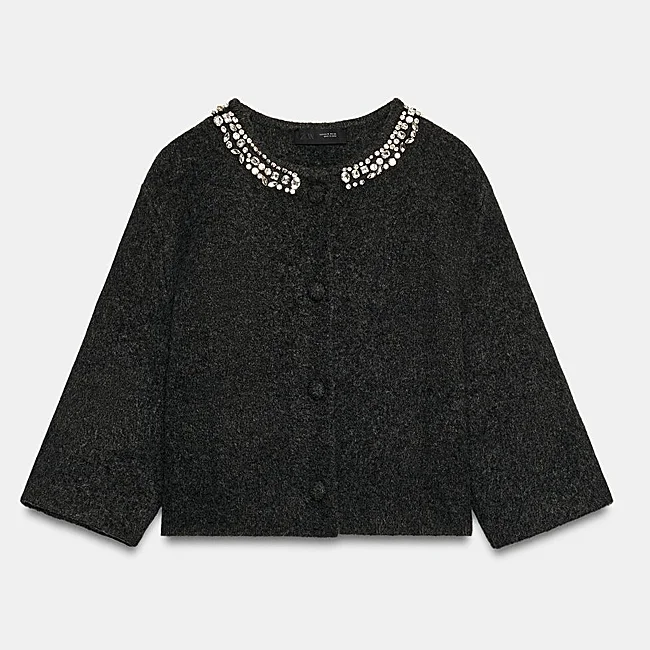 Gray Zara Jacket (39.99 euros)