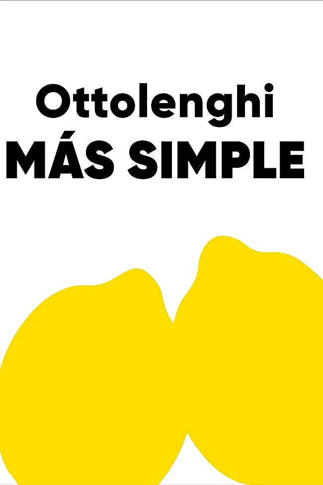 Portada de Más Simple, el nuevo recetario de Yotam Ottolenghi.